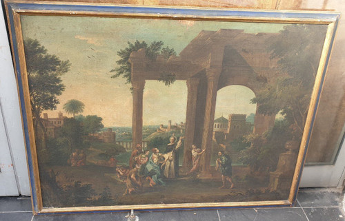 Miracles De Saint Vincent Ferrer, Ecole XVIIIème Siècle