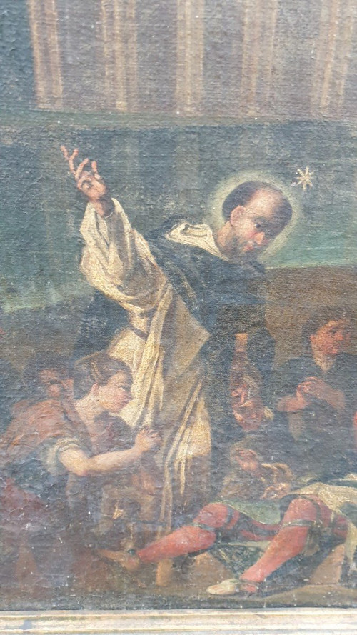 Miracles De Saint Vincent Ferrer, Ecole XVIIIème Siècle