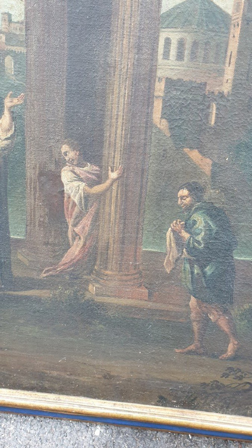 Miracles De Saint Vincent Ferrer, Ecole XVIIIème Siècle