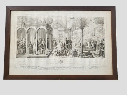 Suite Of 3 Engravings, Camisanto de Pisa, Lasinio and Molini Landi & Cie, Empire period