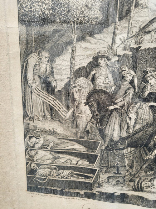 Suite Of 3 Engravings, Camisanto de Pisa, Lasinio and Molini Landi & Cie, Empire period