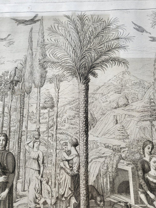 Suite Of 3 Engravings, Camisanto de Pisa, Lasinio and Molini Landi & Cie, Empire period
