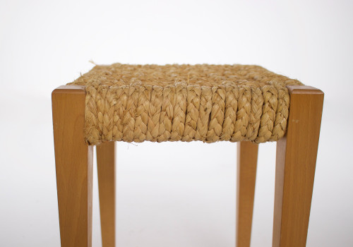 Sgabello in corda Audoux-Minet