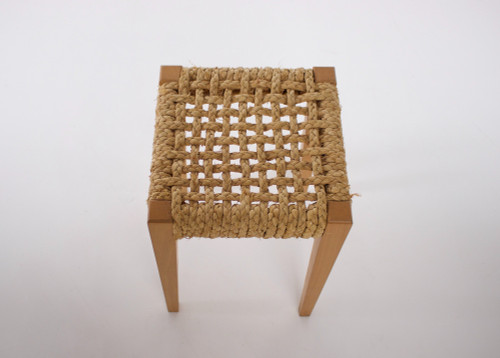 Sgabello in corda Audoux-Minet