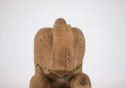 Elefante intagliato, Birmania