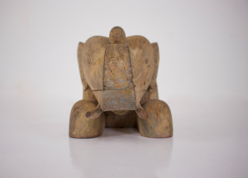 Geschnitzter Elefant, Birma.