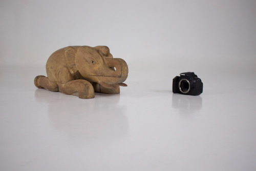 Geschnitzter Elefant, Birma.