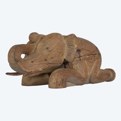 Geschnitzter Elefant, Birma.