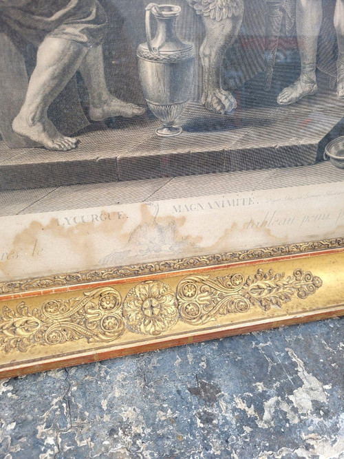 Ulisse, Licurgo, 2 Incisioni, Fine XVIII Secolo Inizio XIX Secolo