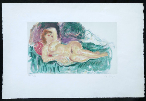 Charles CAMOIN, Femme nue allongée