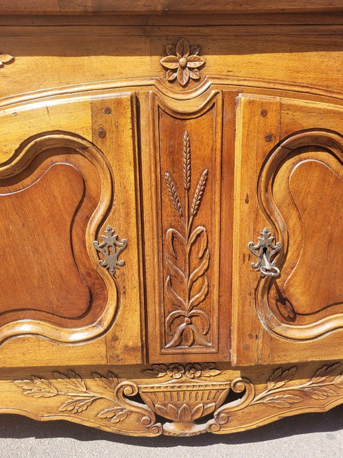 *special offer *Provençal dough mixer, carved walnut, early 19th century
