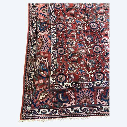 Old Handmade Middle Eastern Wool Rug