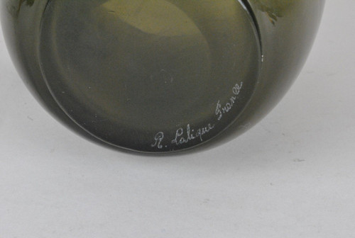 R Lalique, Vase Albert Ou Aux 'têtes De Faucons', Art Nouveau, 20th century