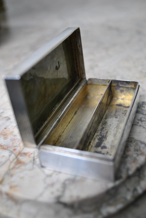 Scatola in Argento Smaltato