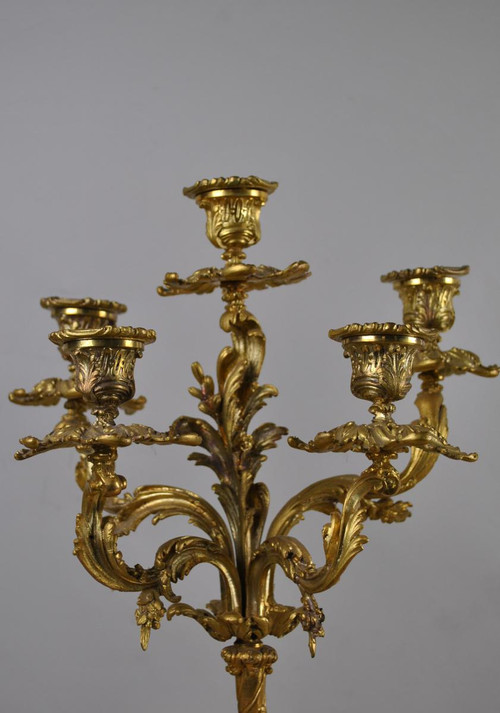 *special offer*2 candelabri in bronzo per bambini