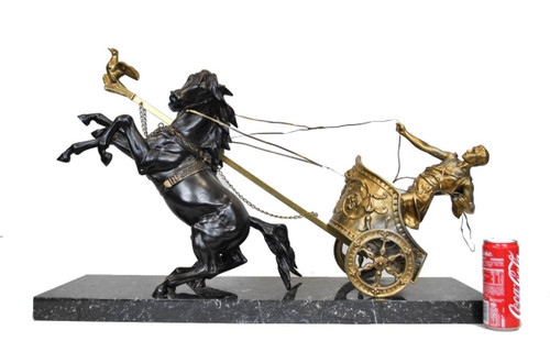 Carro romano, Domenech Pfeffer, scultura della fine del XIX secolo