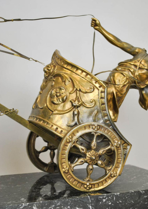 Carro romano, Domenech Pfeffer, scultura della fine del XIX secolo