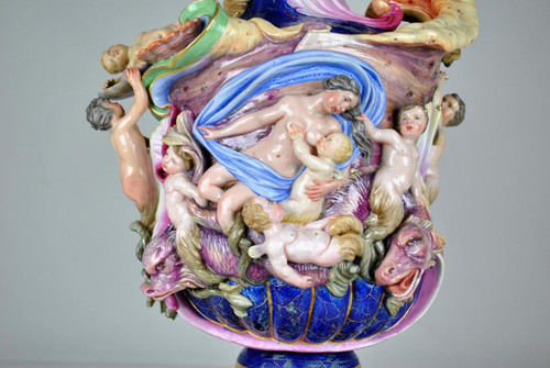 *Offre spéciale *Grande Aiguière En Porcelaine, Allemagne? XIXème Siècle