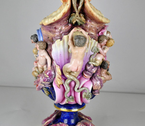 *Offre spéciale *Grande Aiguière En Porcelaine, Allemagne? XIXème Siècle