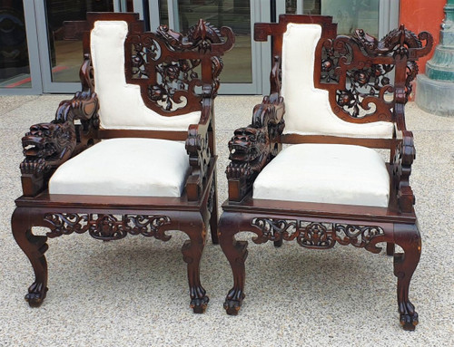 *Offre spéciale *Perret & Vibert, Maison Des Bambous, Salon Japonisant, Fin XIXème