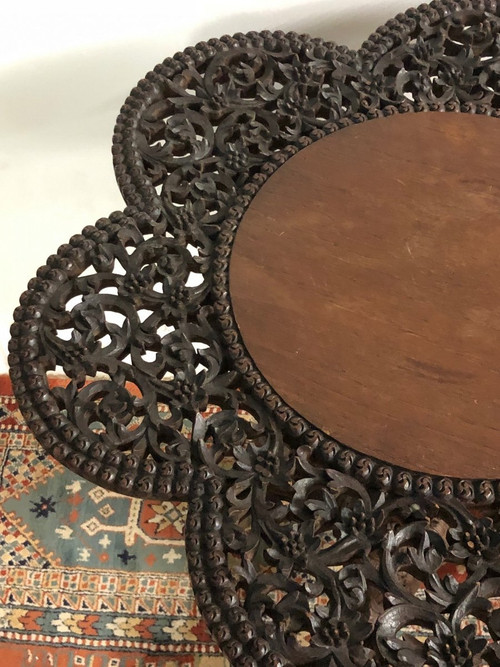Tavolino Thai - Legno esotico, inizi del XX secolo