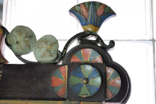 *Offre spéciale**Console + Miroir Egyptomanie,  Madrasa Craft School, Début XXème