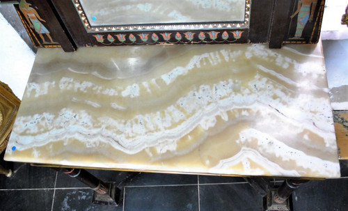 *Offre spéciale**Console + Miroir Egyptomanie,  Madrasa Craft School, Début XXème