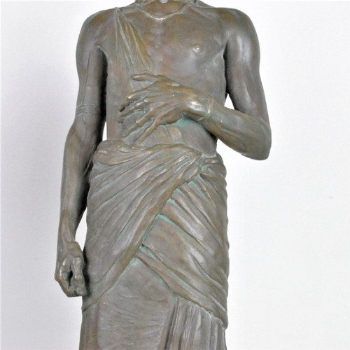 *Offre spéciale*Coppia di Grandi Bronzi di Massai, XX Secolo