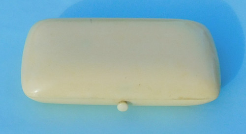 Piccola scatola per kit da cucito Napoleone III Vermeil