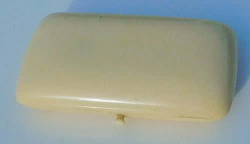 Piccola scatola per kit da cucito Napoleone III Vermeil
