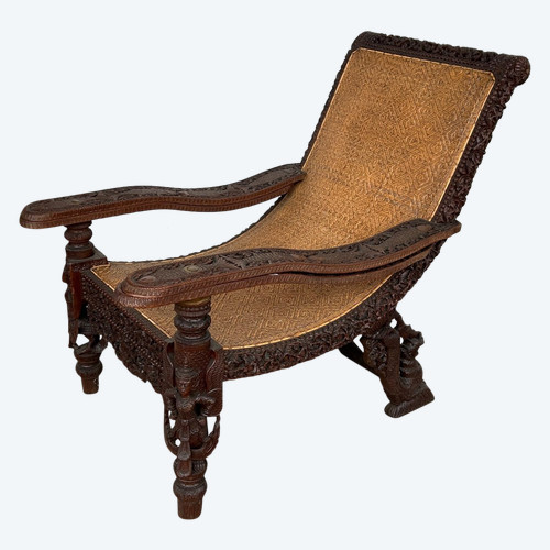 Fauteuil Colonial Dit De Planteur Indochine Fin XIXéme