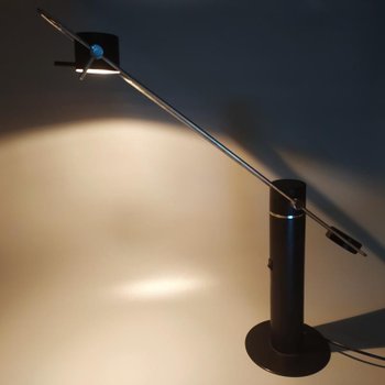 Années 1970 Superbe lampe de table halogène originale