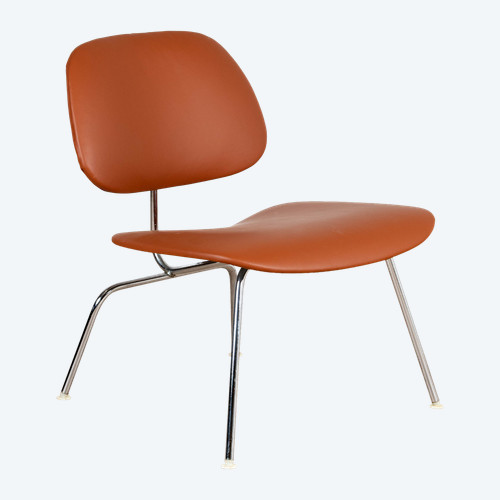 LCM leather low chair by Ray and Charles Eames circa 1960