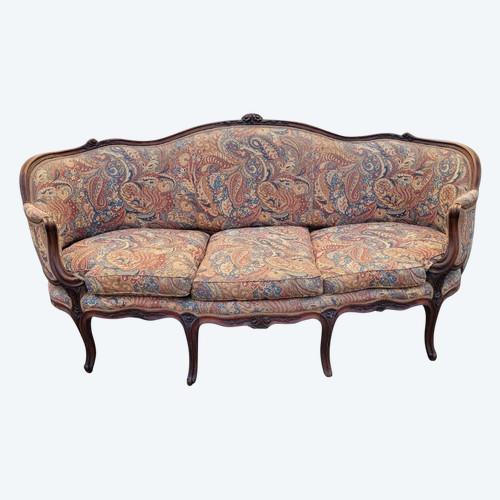 *Offre spéciale *Basket Sofa In Walnut, 18th Century Period