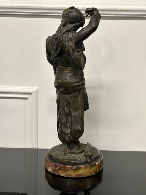 Édouard Letourneau (1851-1907) Giuditta - Scultura in bronzo orientalista