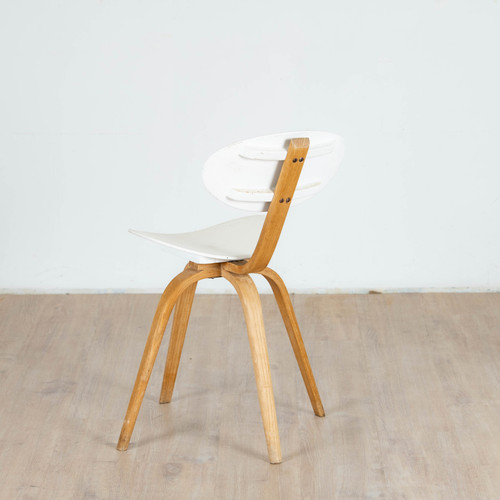 Bow Wood Chairs No. 3, Wilhelm Von Bode, Steiner Edition, Circa 1950