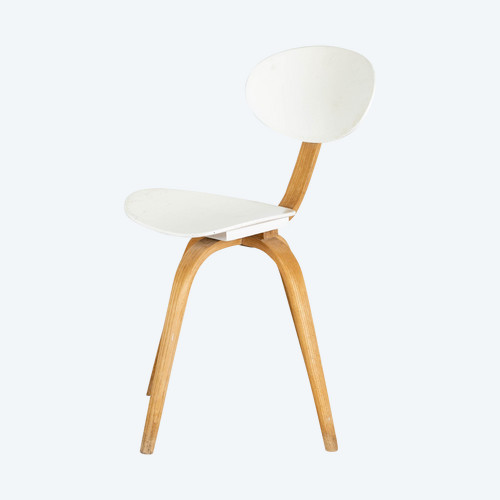 Bow Wood Chairs No. 3, Wilhelm Von Bode, Steiner Edition, Circa 1950