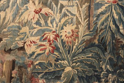 Arazzo di Aubusson, verde del XVIII secolo.