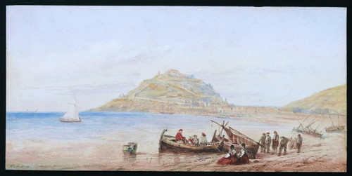 Jean Christophe Frédéric-François D'ANDIRAN, Vue animée de San Sebastián (Donostia)