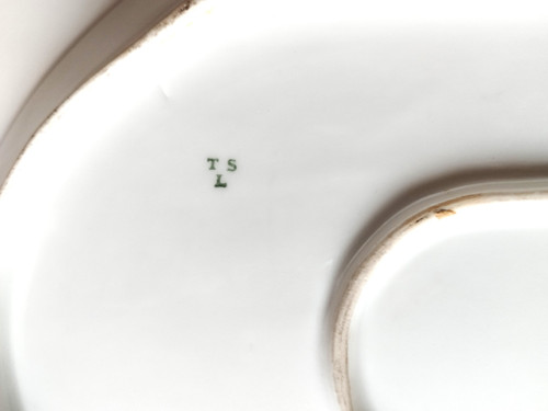 Limoges Porcelain Dish Hand Painted Birds Flowers Decor