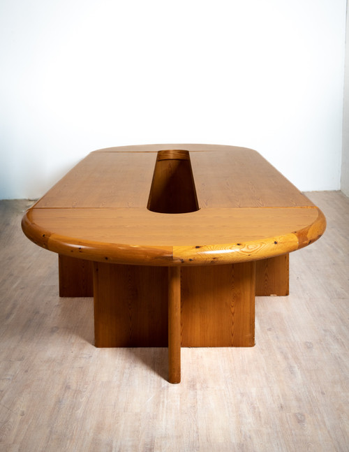 Conference table by Rainer Daumiller for hirtshals savværk møbler, 1980