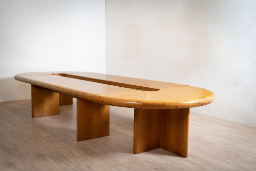Conference table by Rainer Daumiller for hirtshals savværk møbler, 1980