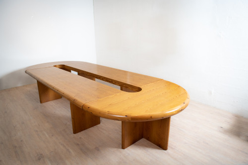 Conference table by Rainer Daumiller for hirtshals savværk møbler, 1980