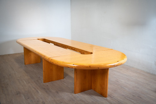 Conference table by Rainer Daumiller for hirtshals savværk møbler, 1980
