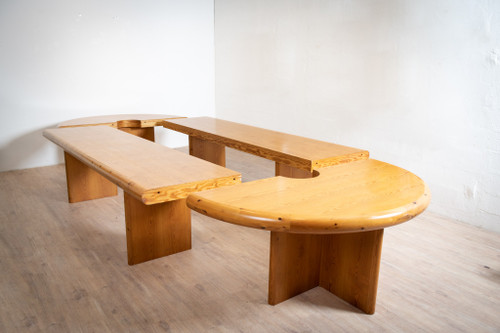 Conference table by Rainer Daumiller for hirtshals savværk møbler, 1980