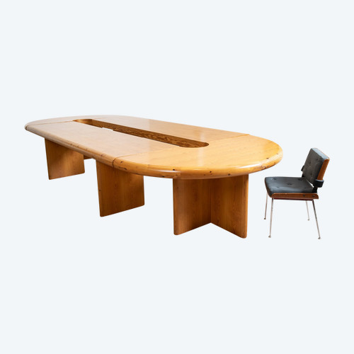 Conference table by Rainer Daumiller for hirtshals savværk møbler, 1980