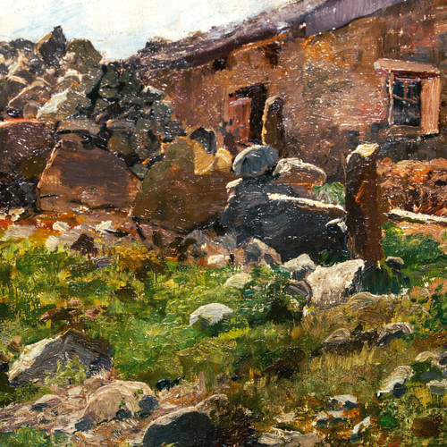 Hütte in Tirol. Hermann Baisch