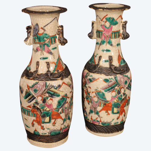  Paire de vases chinois