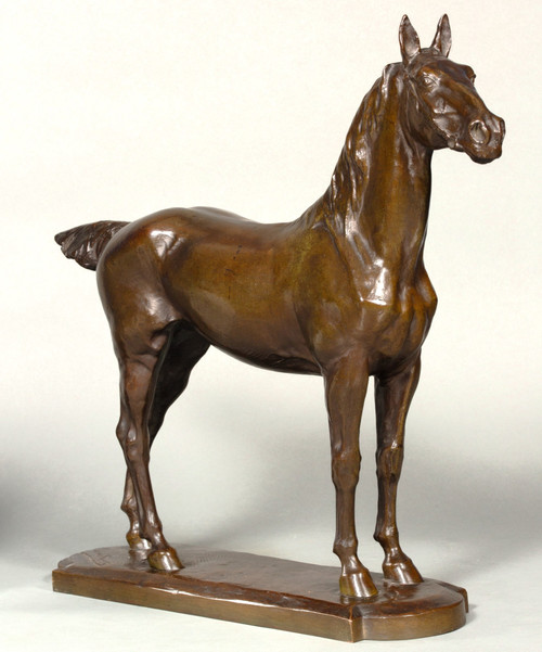 Cavalla - cavallo da caccia di Josuë Dupon 1864-1935