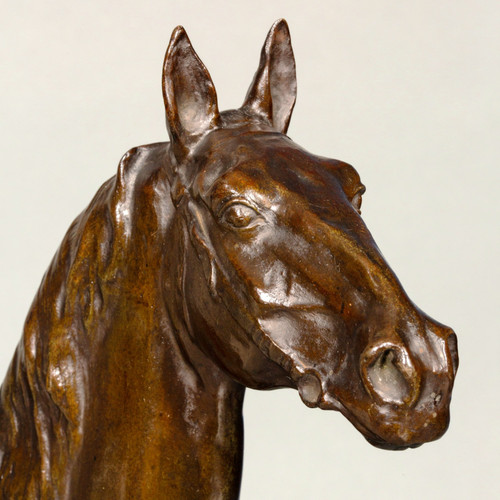 Cavalla - cavallo da caccia di Josuë Dupon 1864-1935